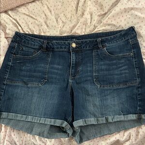 Lane Bryant Denim Shorts size 20